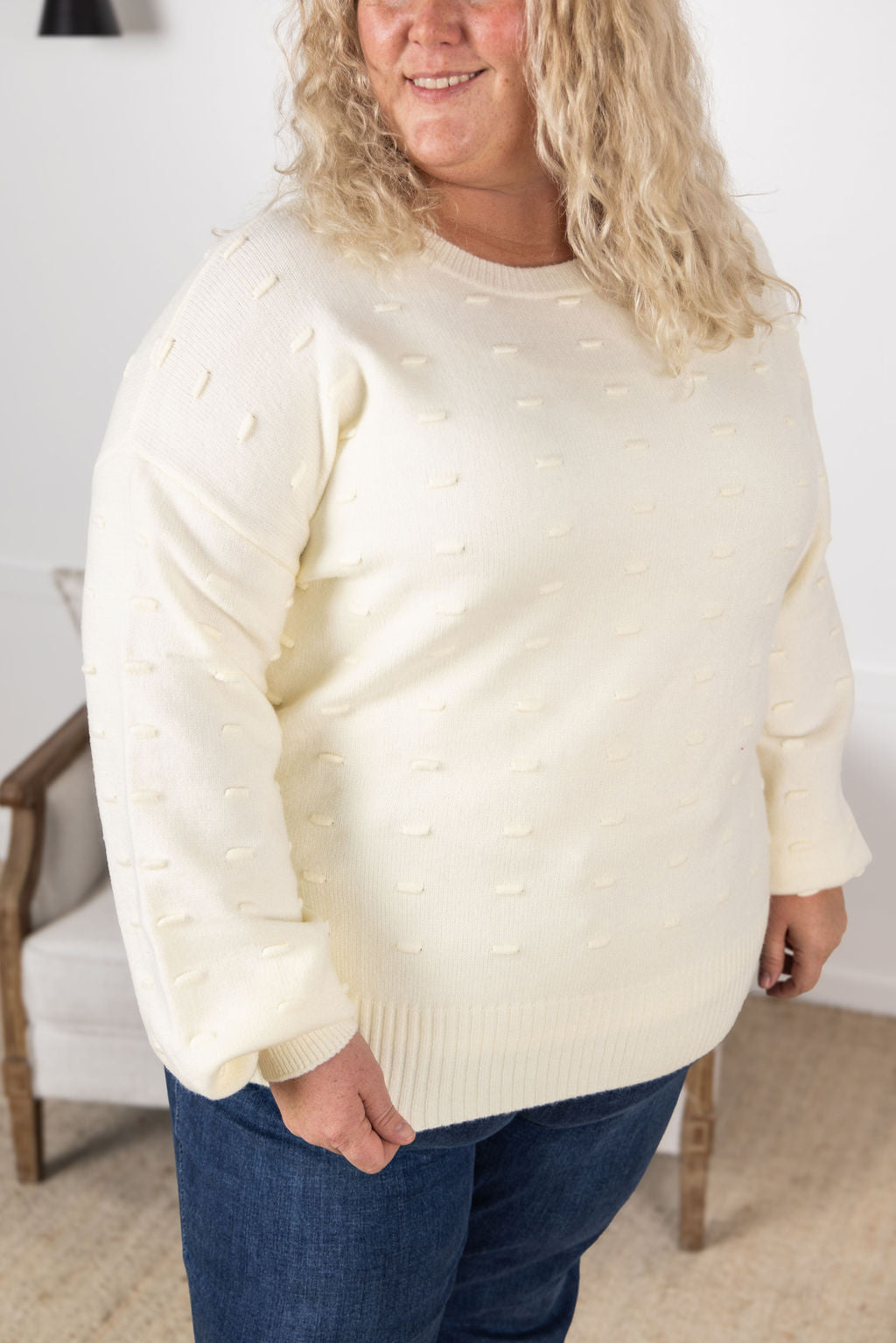 Michelle Mae Dash Sweater - Ivory