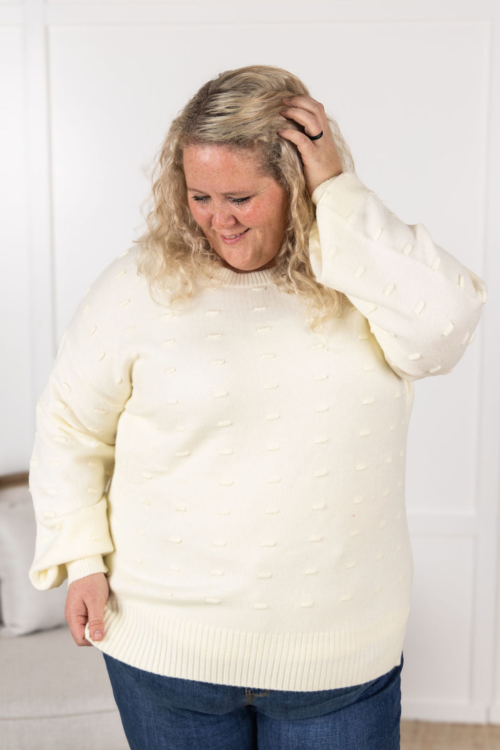 Michelle Mae Dash Sweater - Ivory