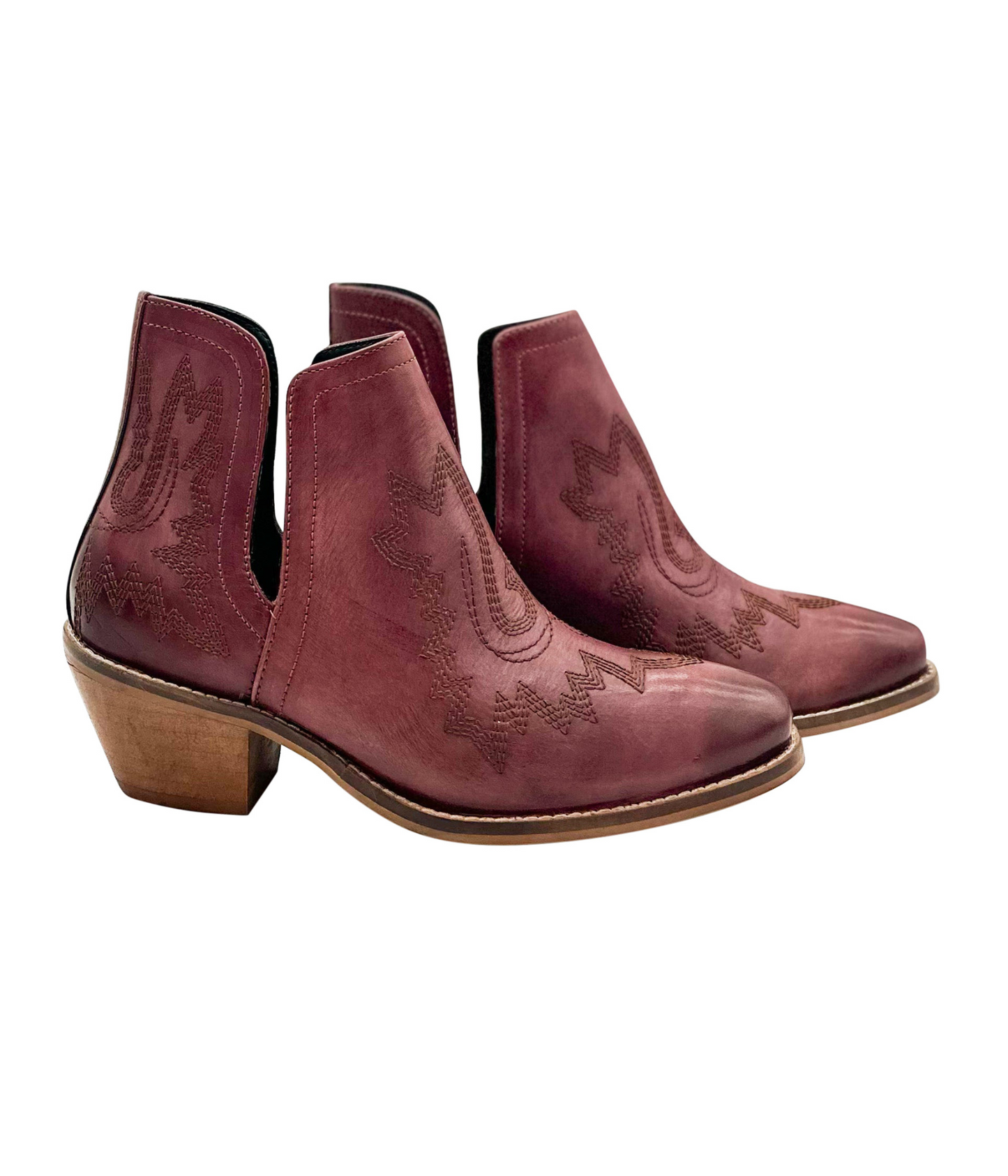 Naughty Monkey Kickin' Booties in Burgundy