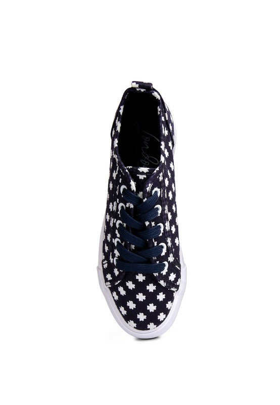 Glam Doll Knitted Sliver Platform Sneakers - G Marie's Boutique 