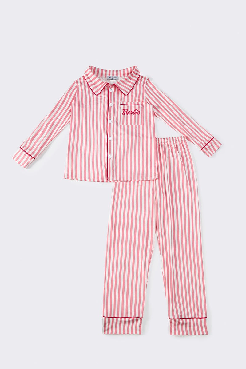 Sassy Soul Pink stripe women pajamas set