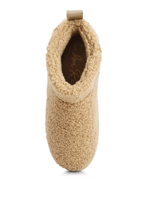 Anatole Fleece Exterior Fluffy Boots - G Marie's Boutique 