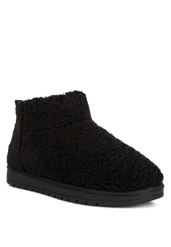 Anatole Fleece Exterior Fluffy Boots - G Marie's Boutique 