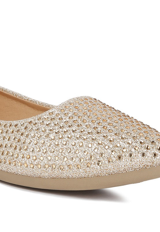 Denki Studded Ballerina Flats - G Marie's Boutique 