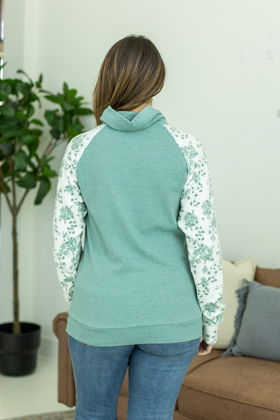 Classic Zoey ZipCowl Sweatshirt - G Marie's Boutique 