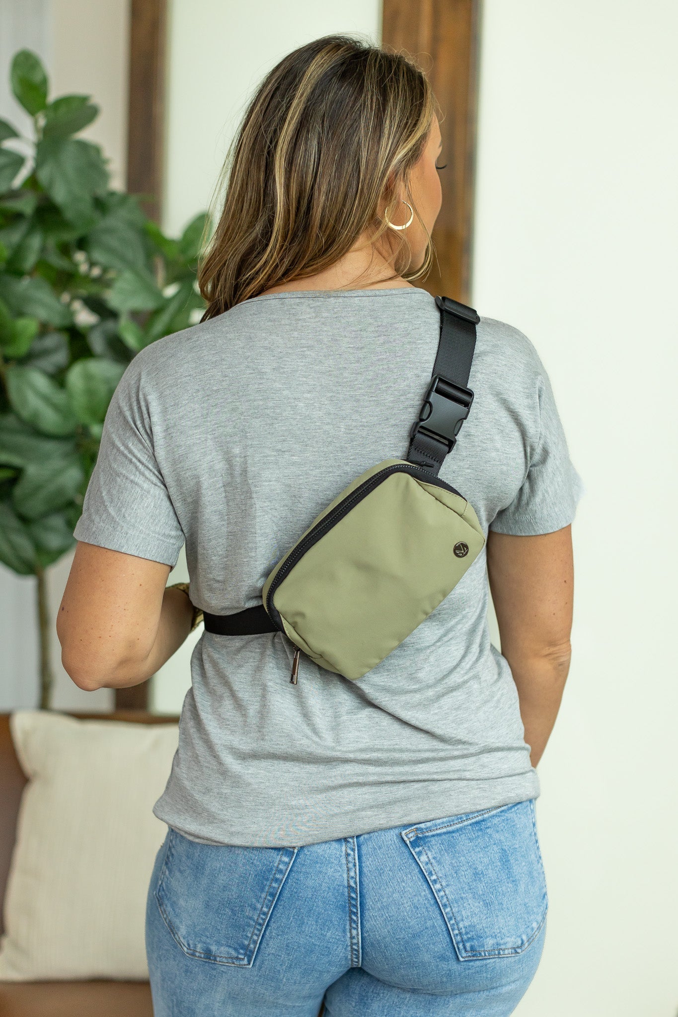 Michelle Mae Bum Bag - Sage