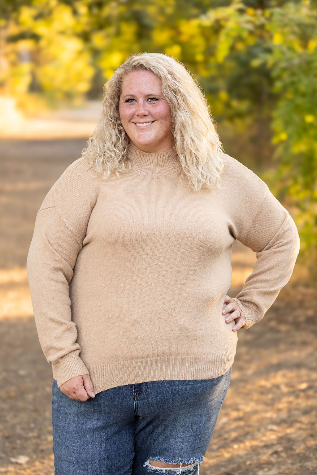 Michelle Mae Molly Sweater - Natural