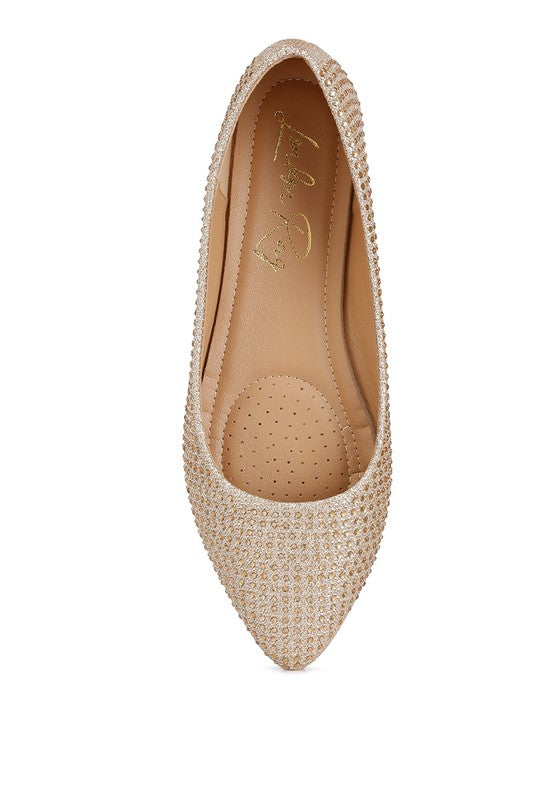 Denki Studded Ballerina Flats - G Marie's Boutique 