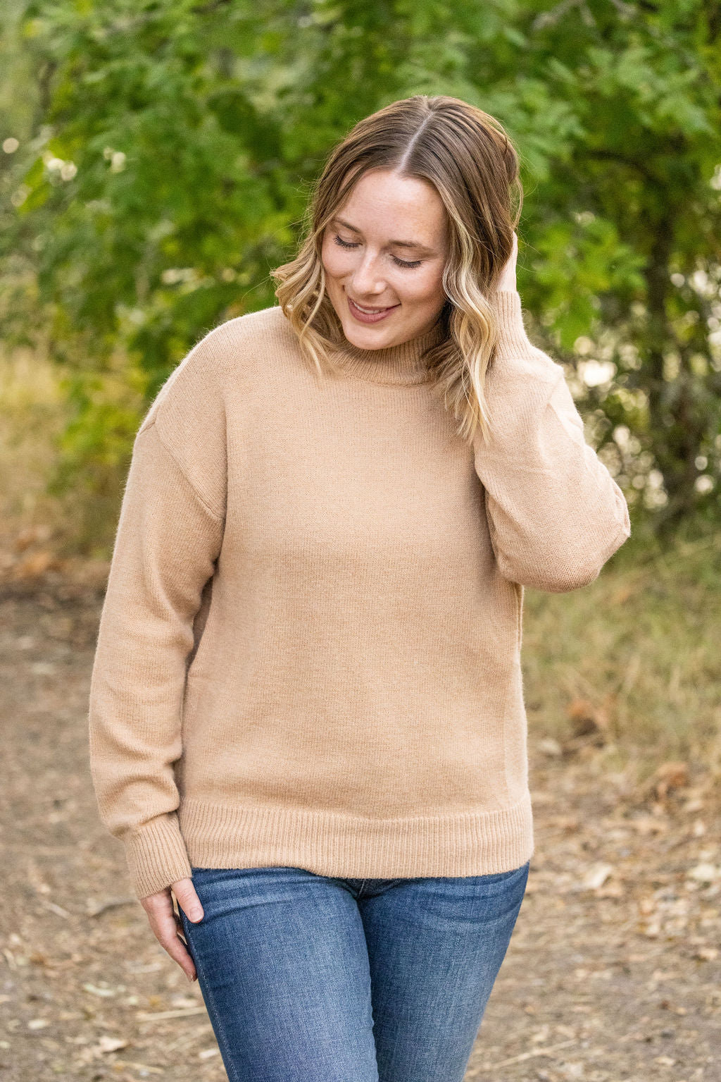 Michelle Mae Molly Sweater - Natural