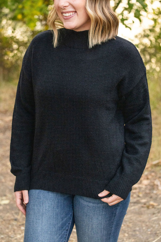 Michelle Mae Molly Sweater - Black