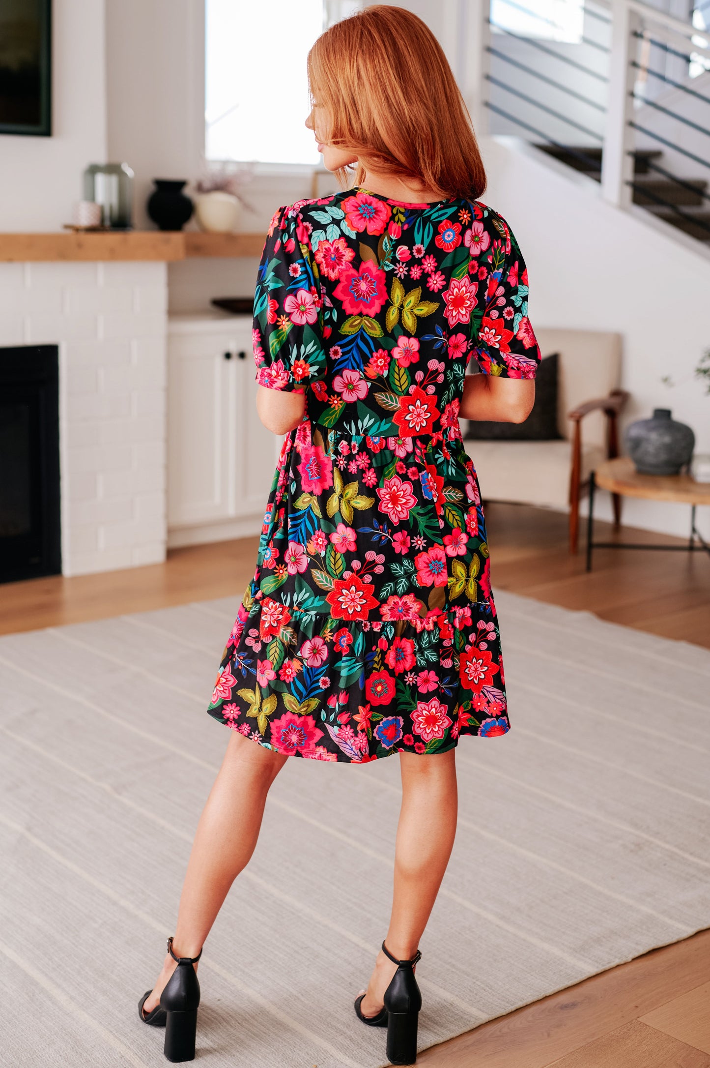 Haptics Be Someone Floral Dress