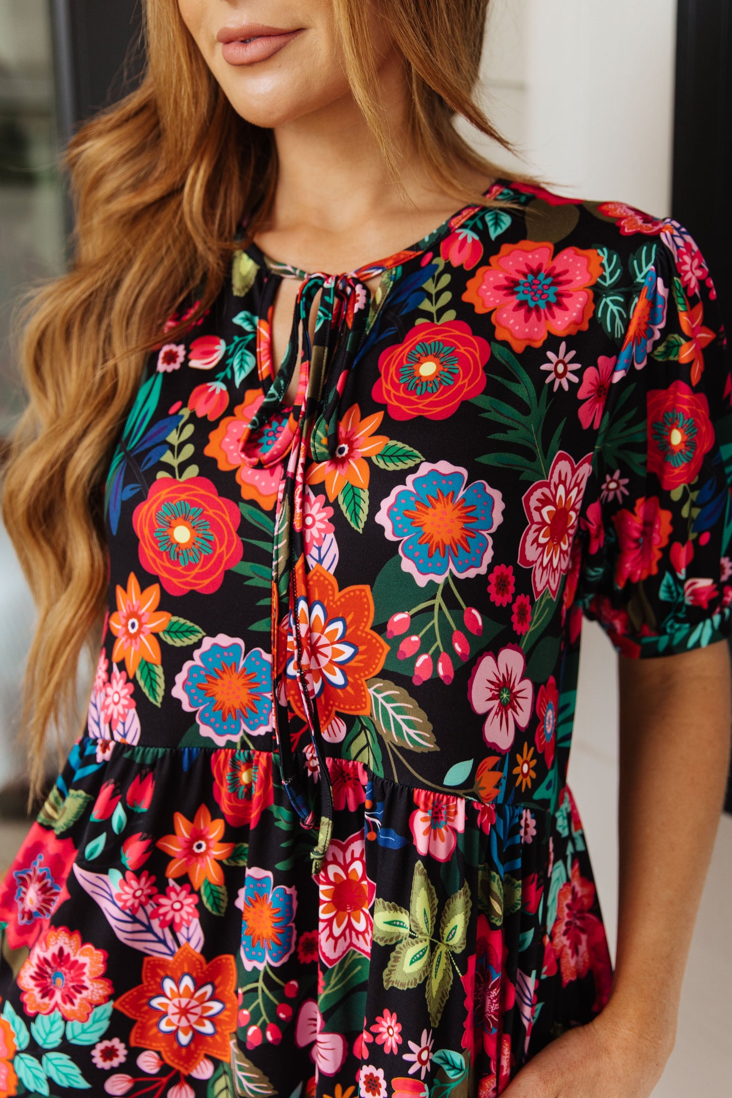 Haptics Be Someone Floral Dress