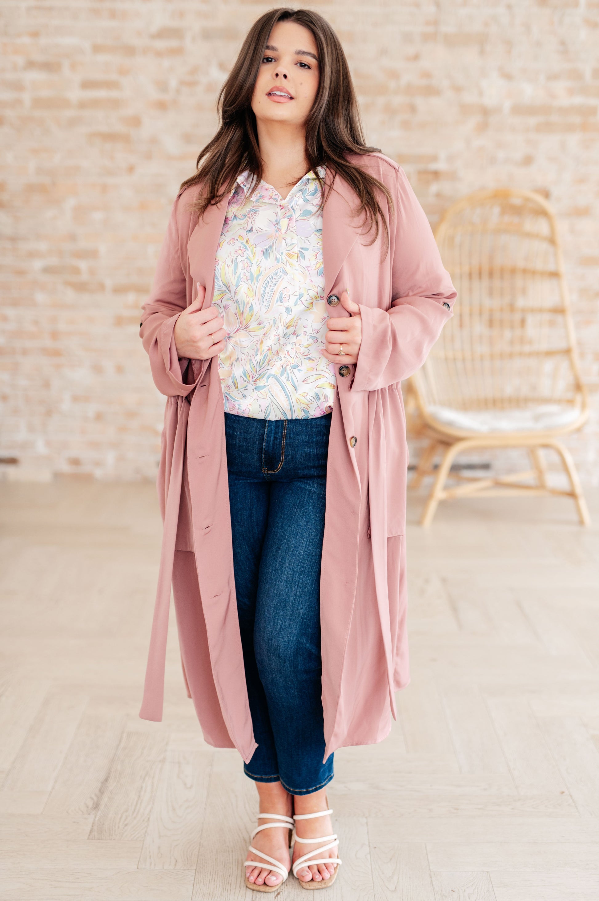 First Day Of Spring Jacket in Dusty Mauve - G Marie's Boutique 