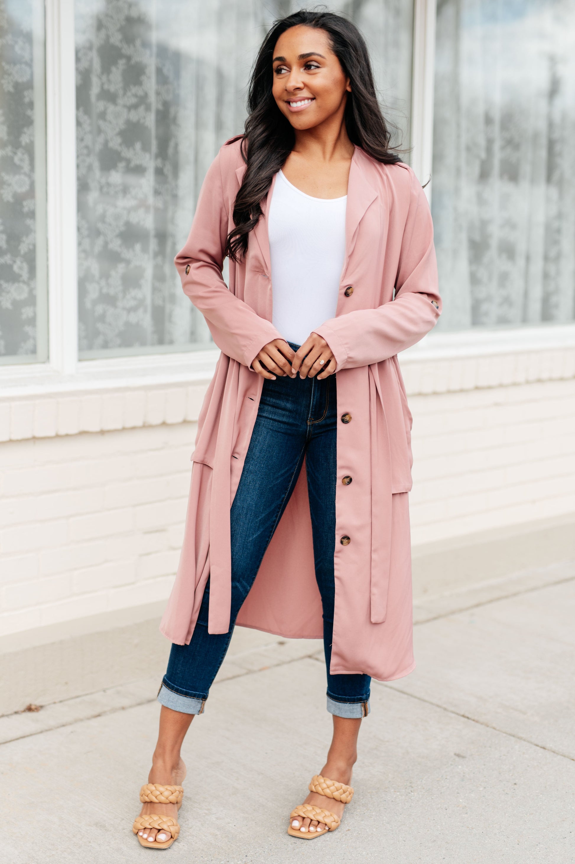 First Day Of Spring Jacket in Dusty Mauve - G Marie's Boutique 