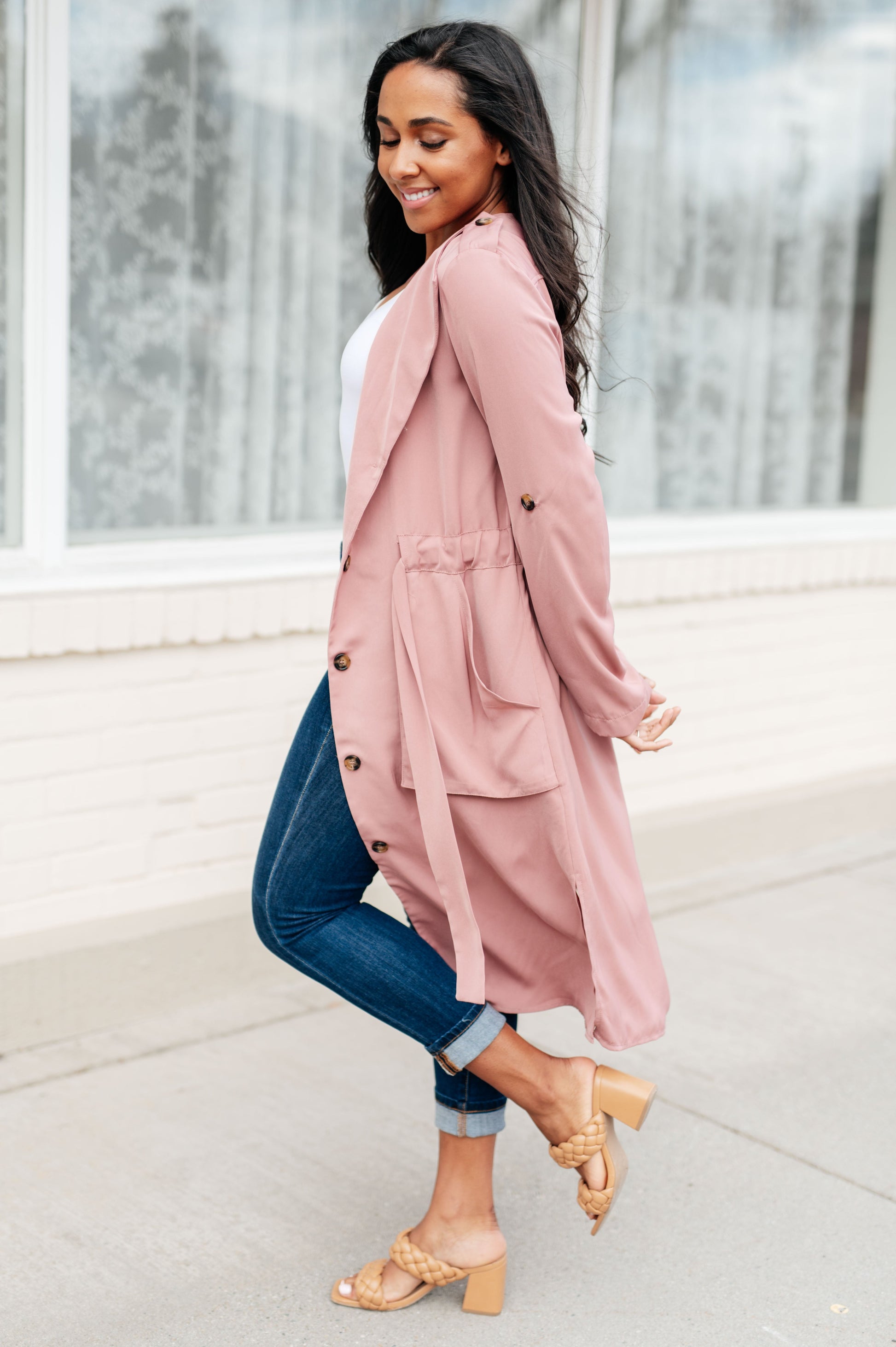 First Day Of Spring Jacket in Dusty Mauve - G Marie's Boutique 