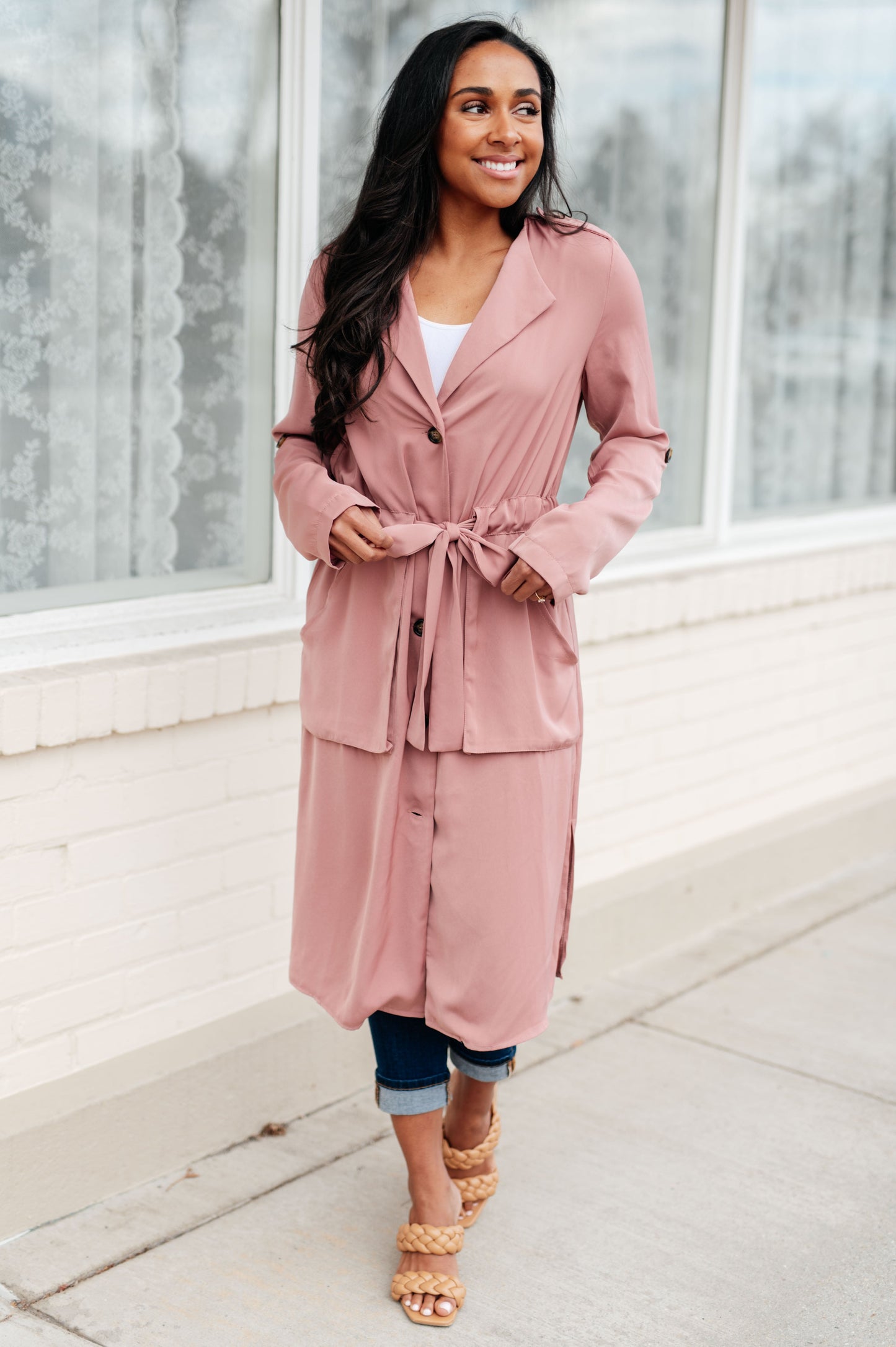 First Day Of Spring Jacket in Dusty Mauve - G Marie's Boutique 