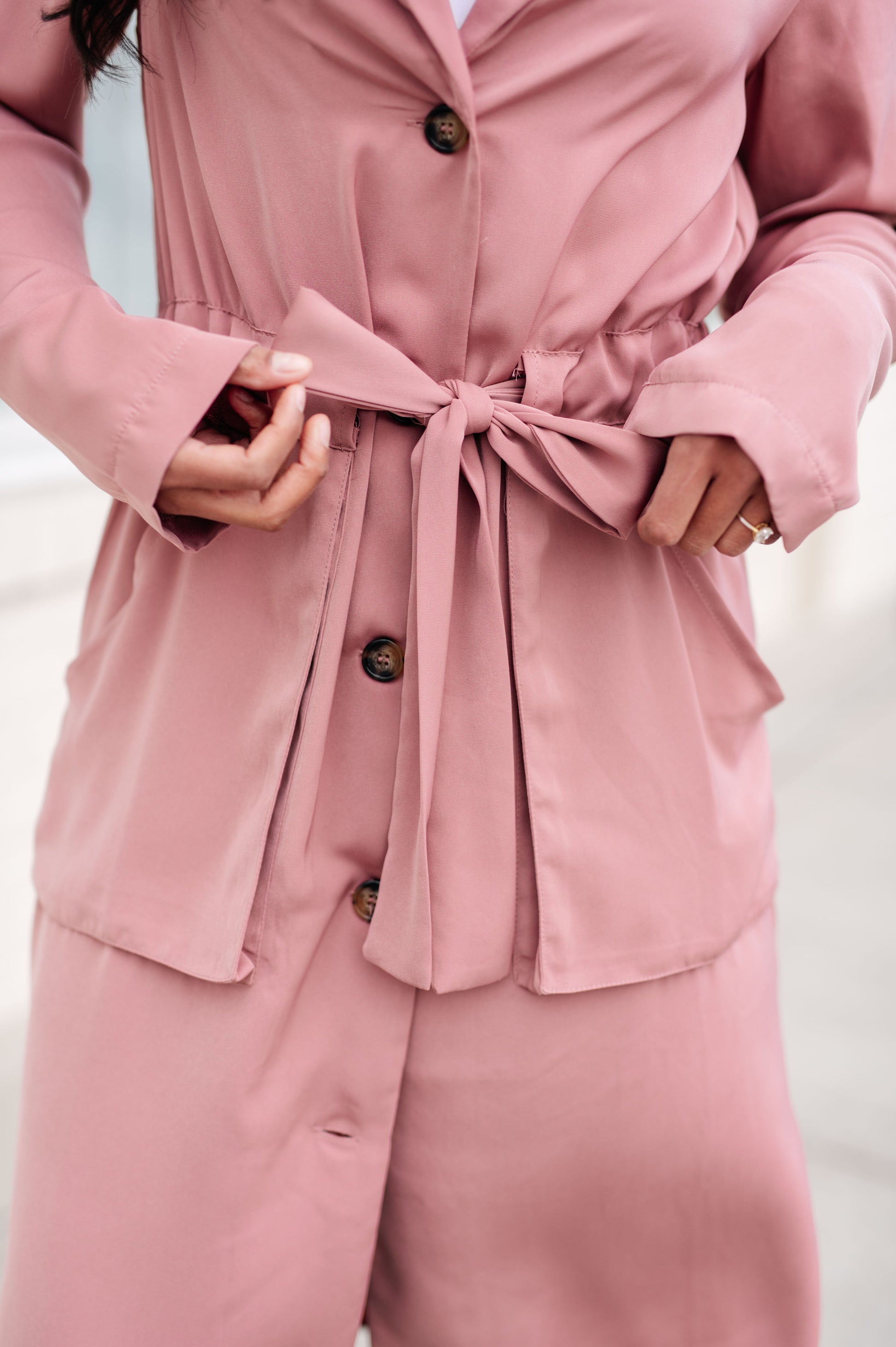 First Day Of Spring Jacket in Dusty Mauve - G Marie's Boutique 