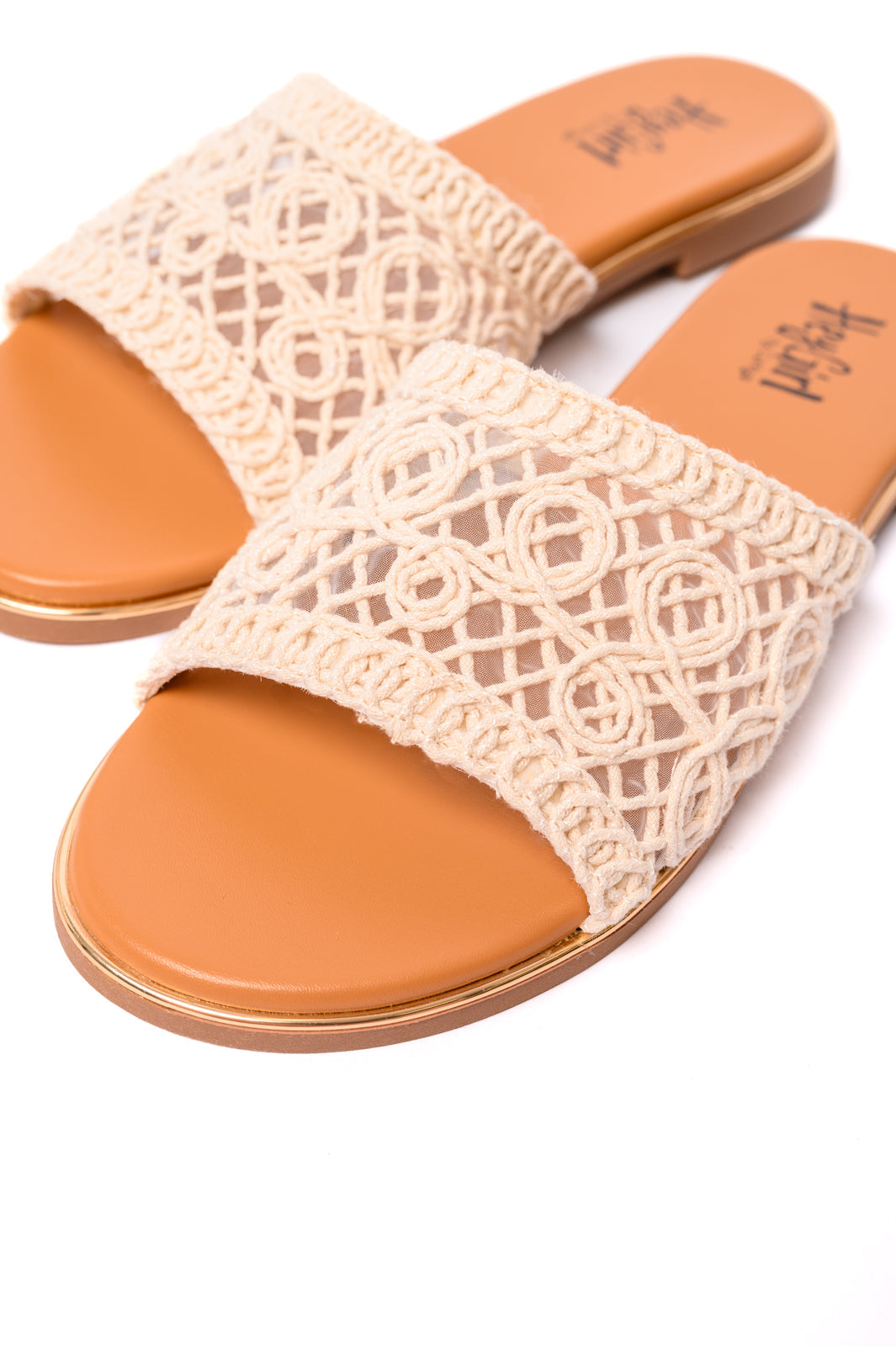 Corky's Hey Beach Sandals in Natural