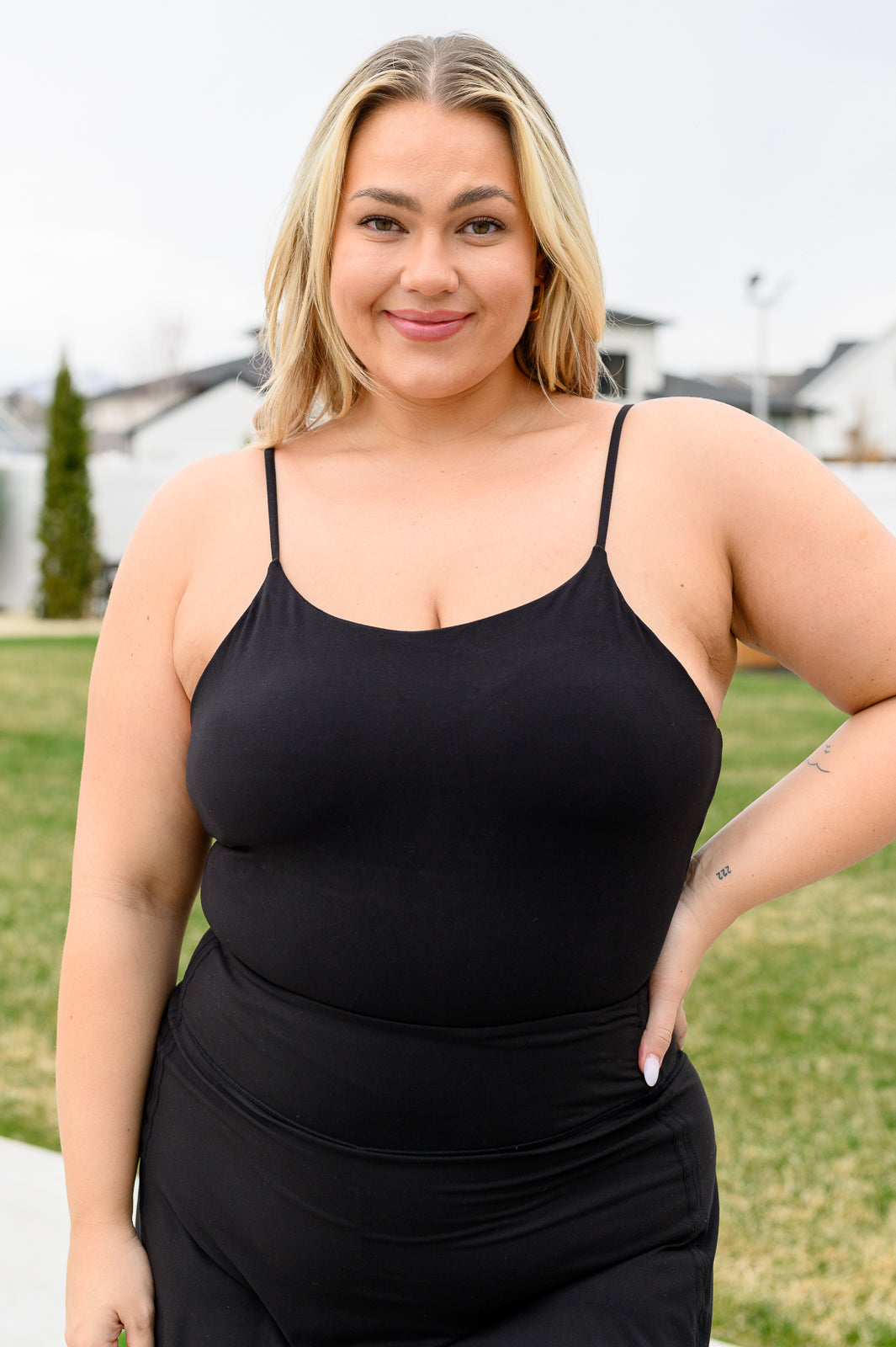 Rae Mode-Hot Yoga Tank in Black