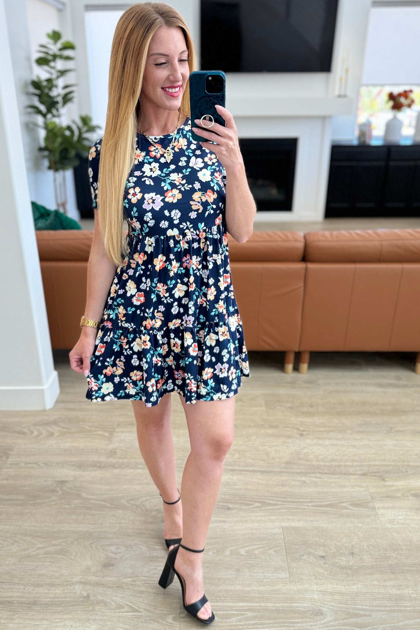 One Eleven North French Friday Floral Dress