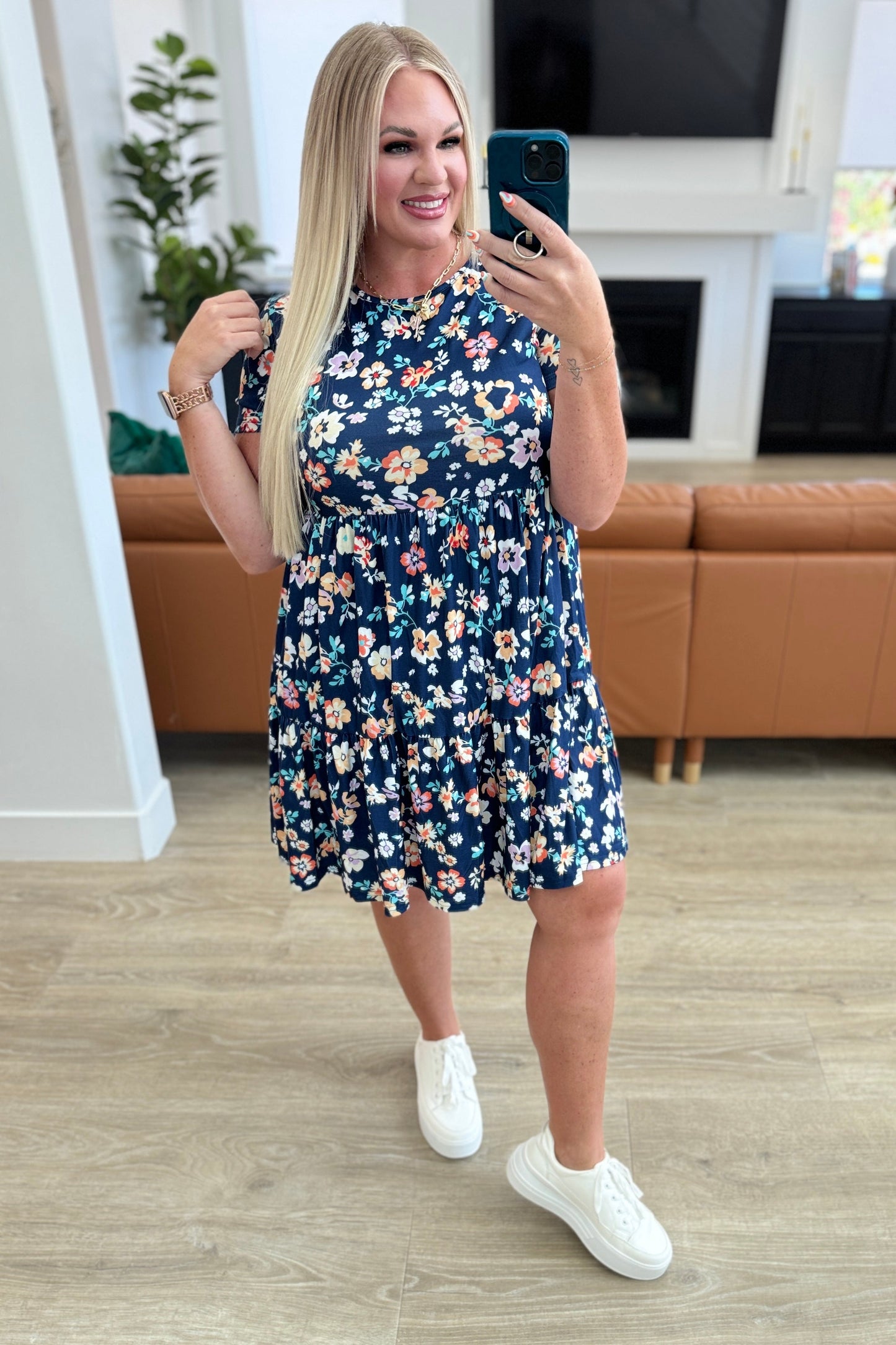 One Eleven North French Friday Floral Dress