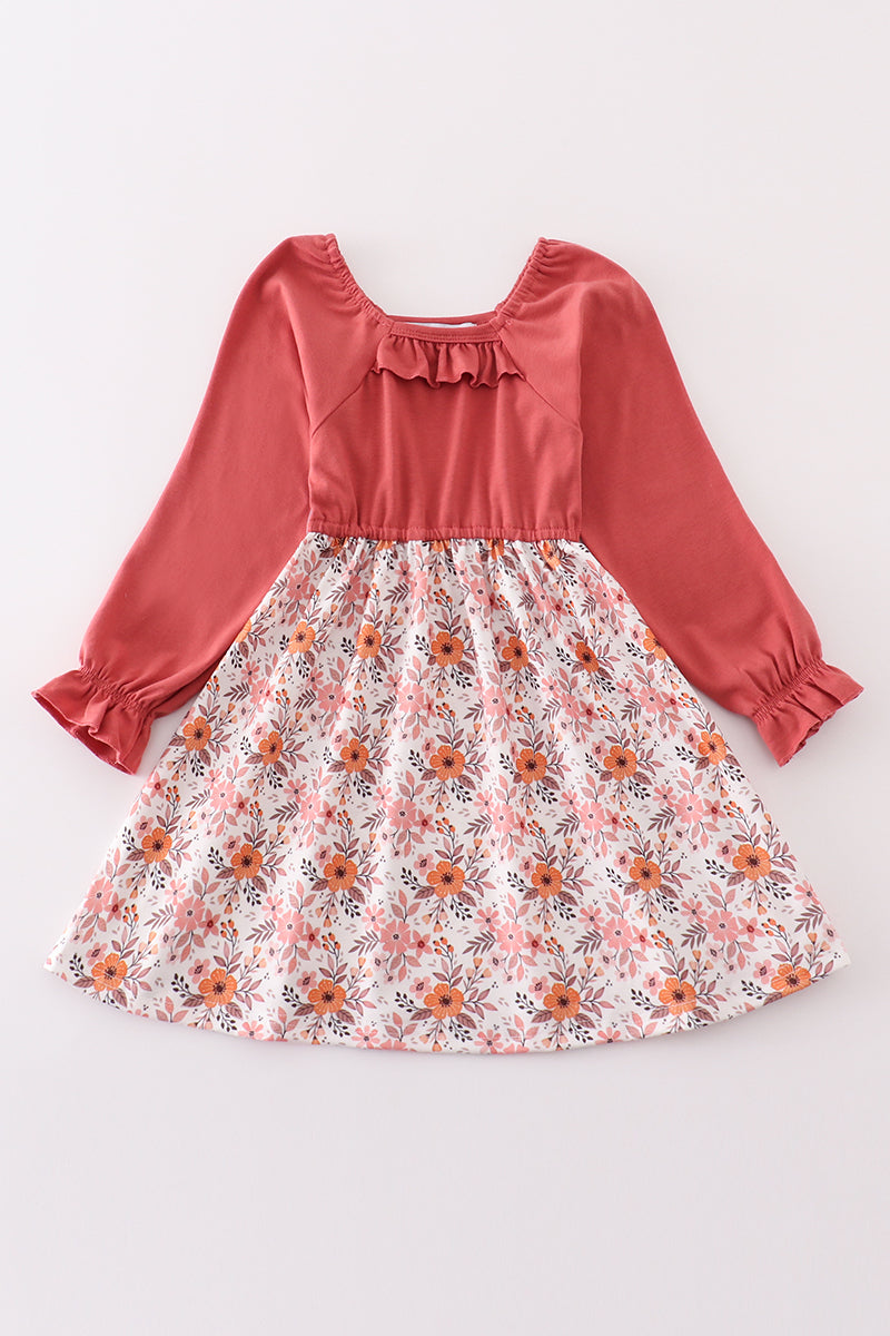 Abby & Evie Floral print mom dress