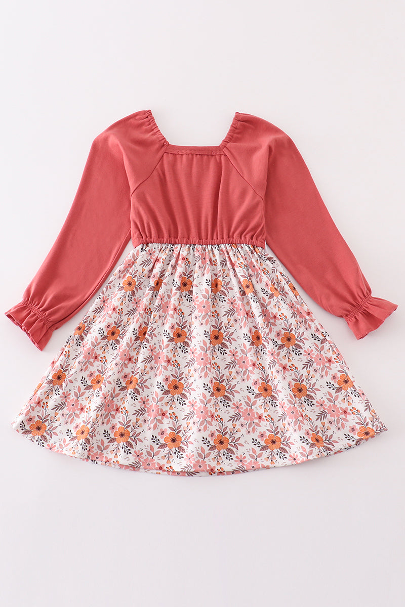 Abby & Evie Floral print mom dress