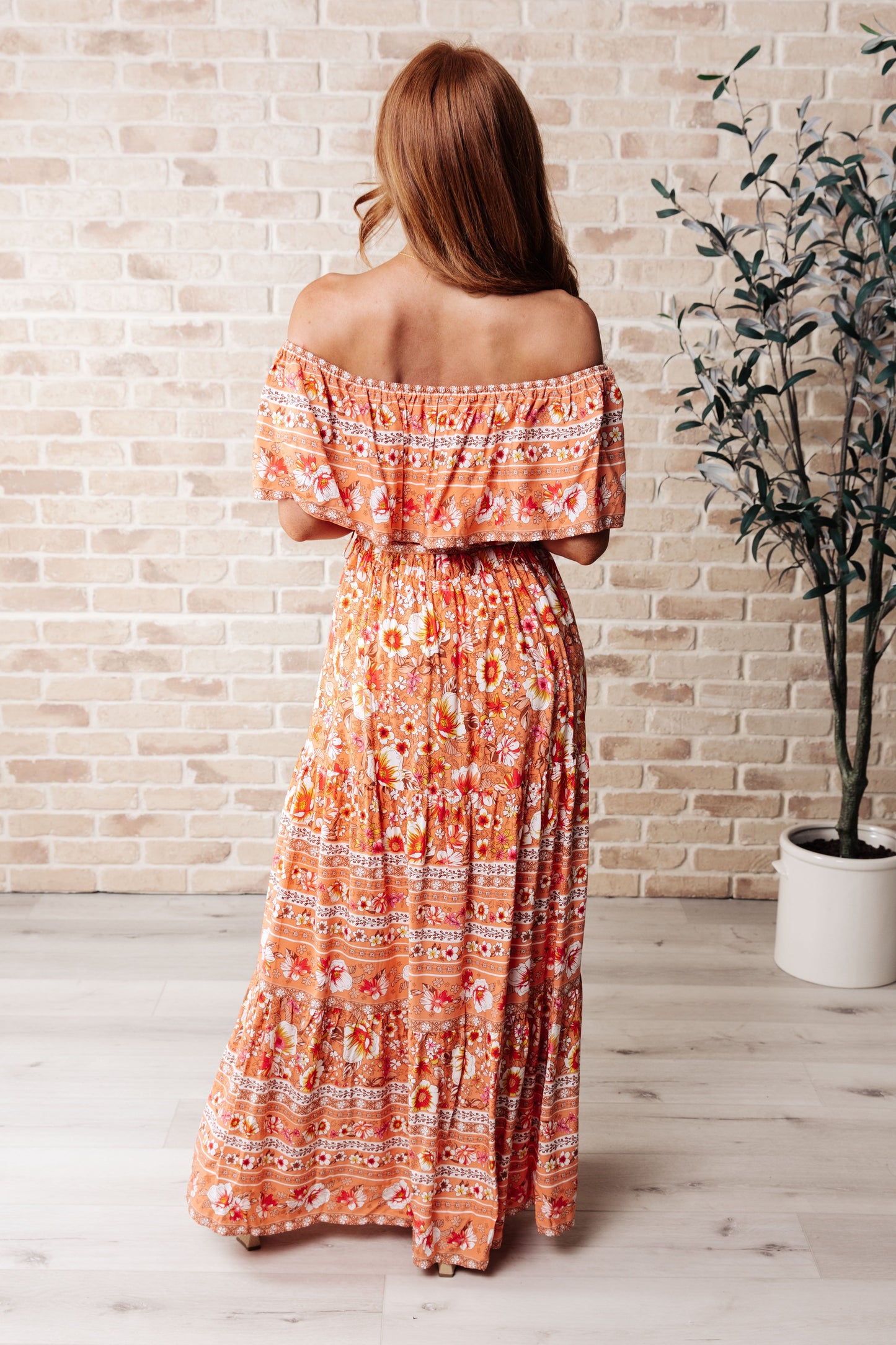 HYFVE Say You Love Me Off Shoulder Dress