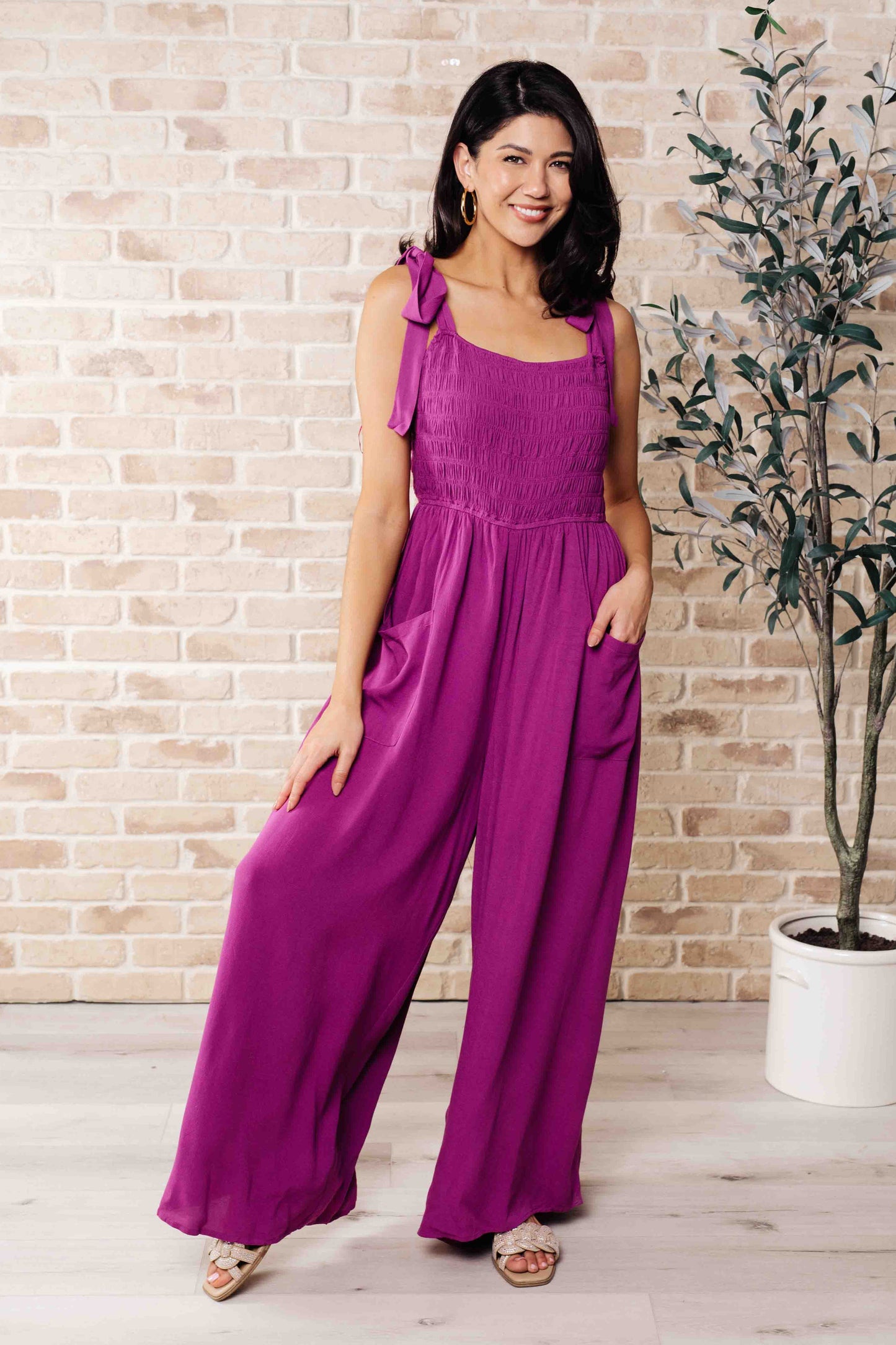 Jodifl Social Graces Wide Leg Jumpsuit