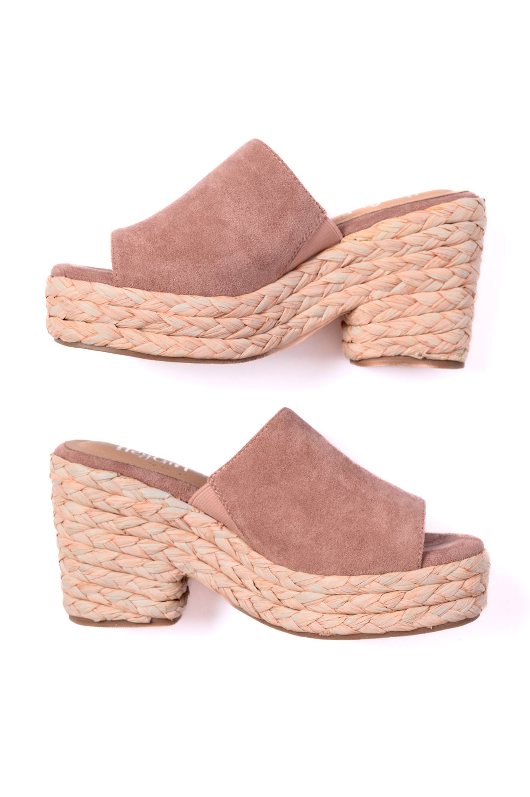 Corky's Solstice Espadrille Wedge in Blush