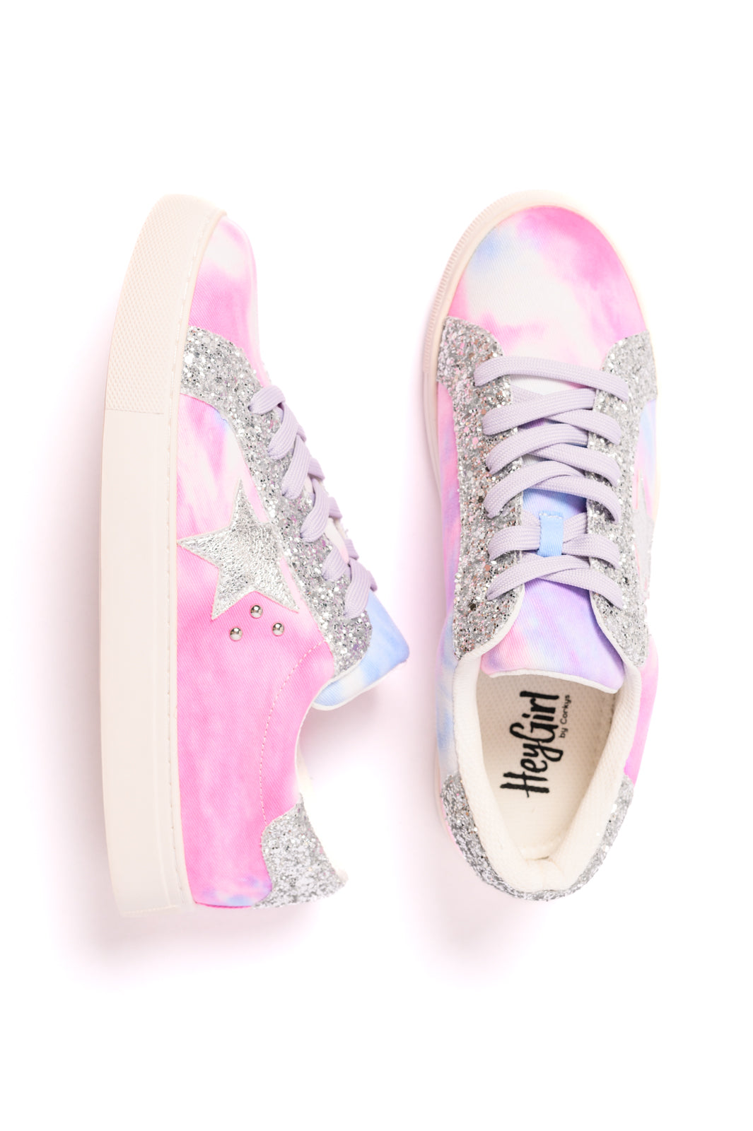 Corky's Supernova Sneakers in Pastel Tie Dye