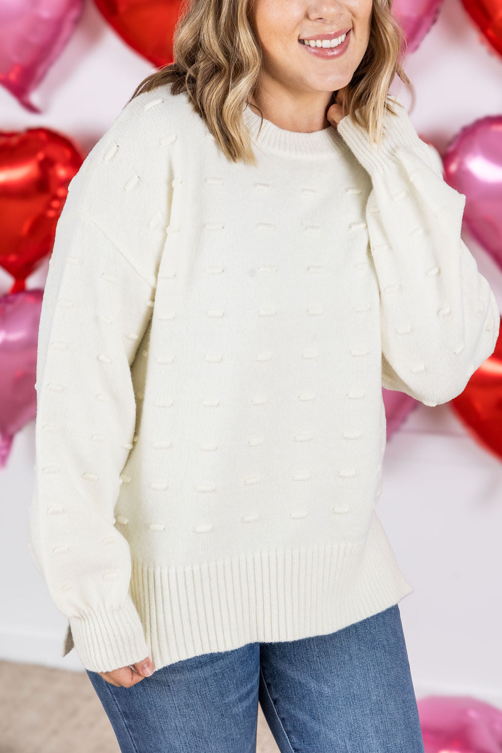 Michelle Mae Dash Sweater - Ivory