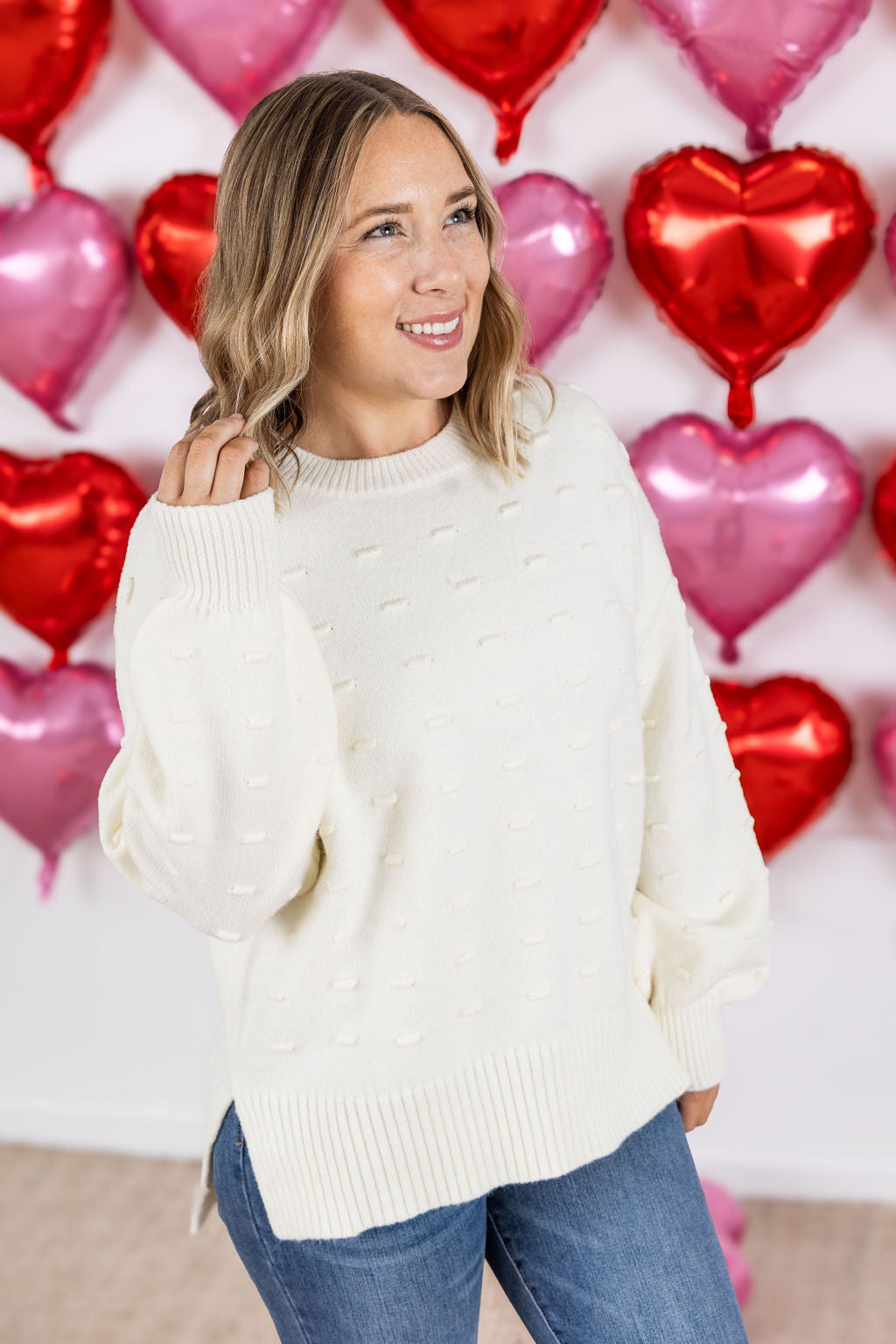 Michelle Mae Dash Sweater - Ivory