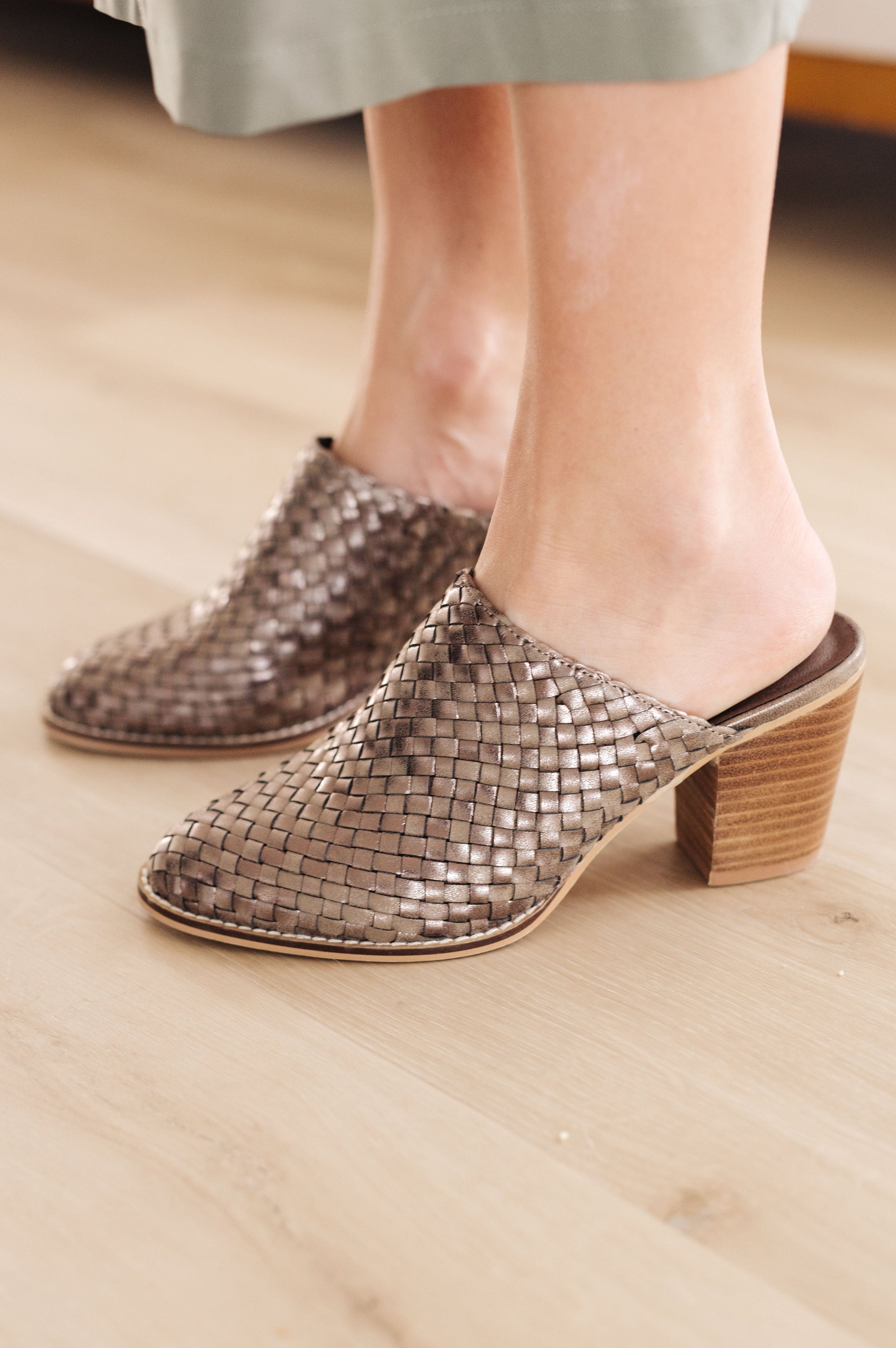 Walk With Me Woven Mules - G Marie's Boutique 