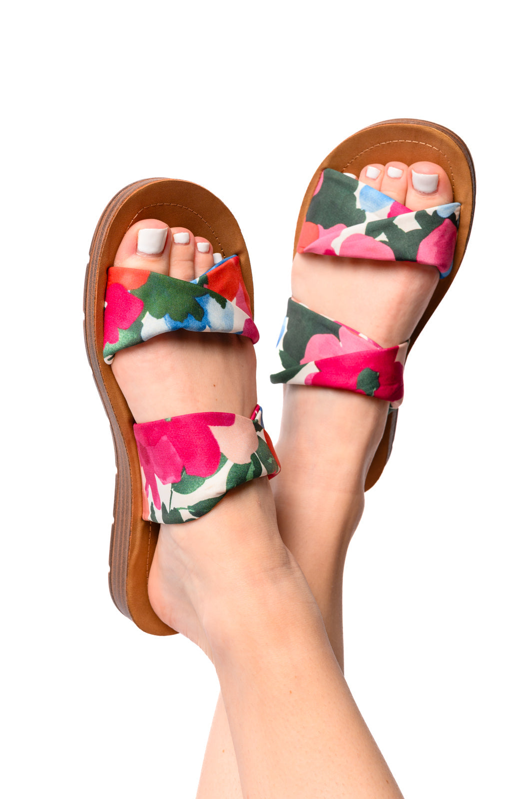 Corky's With a Twist Sandal in Flowers