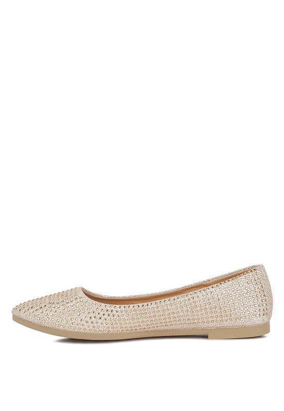 Denki Studded Ballerina Flats - G Marie's Boutique 