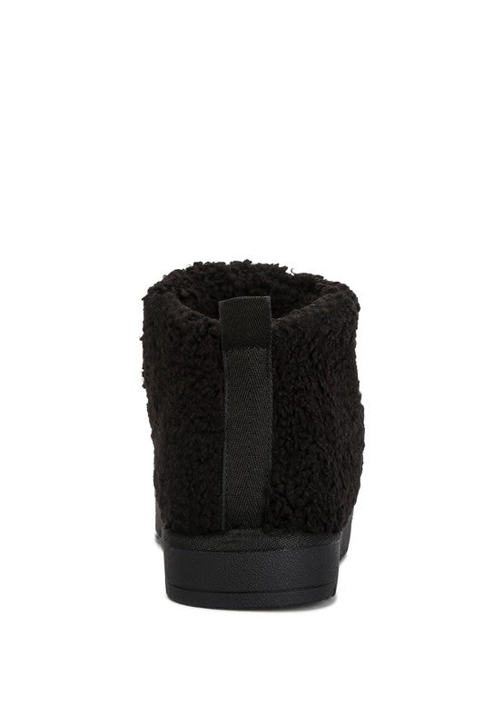 Anatole Fleece Exterior Fluffy Boots - G Marie's Boutique 