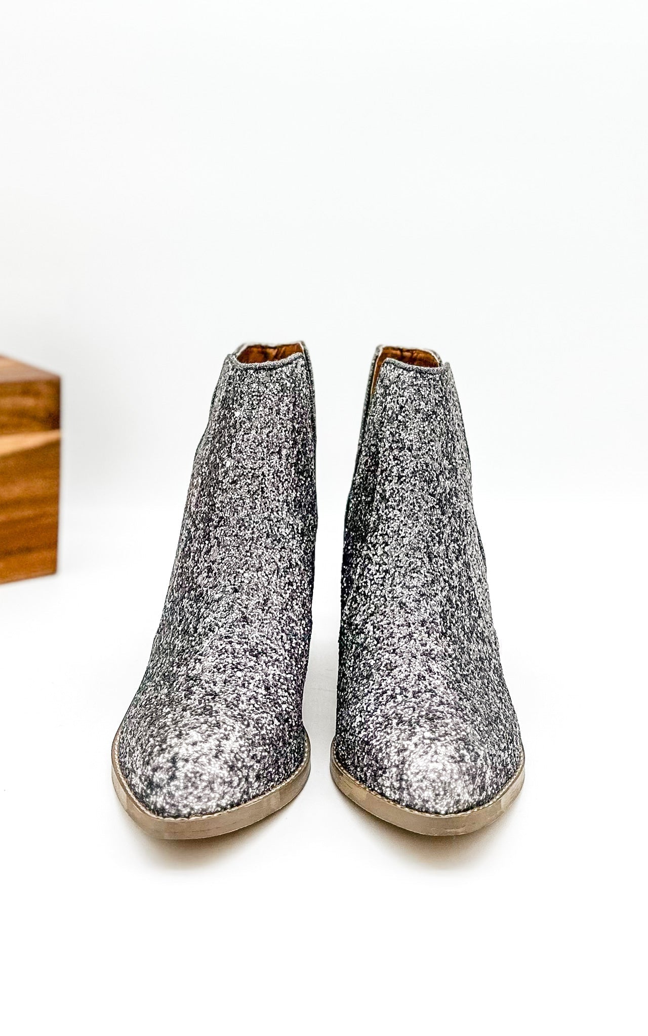 Not Rated Fiera Booties in Pewter