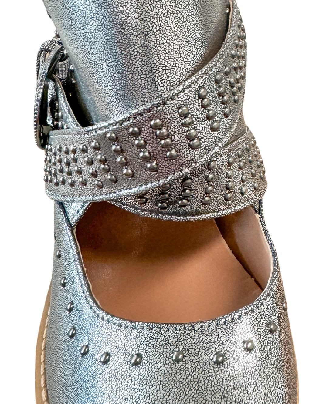 Not Rated Fiona Ankle Boot in Silver