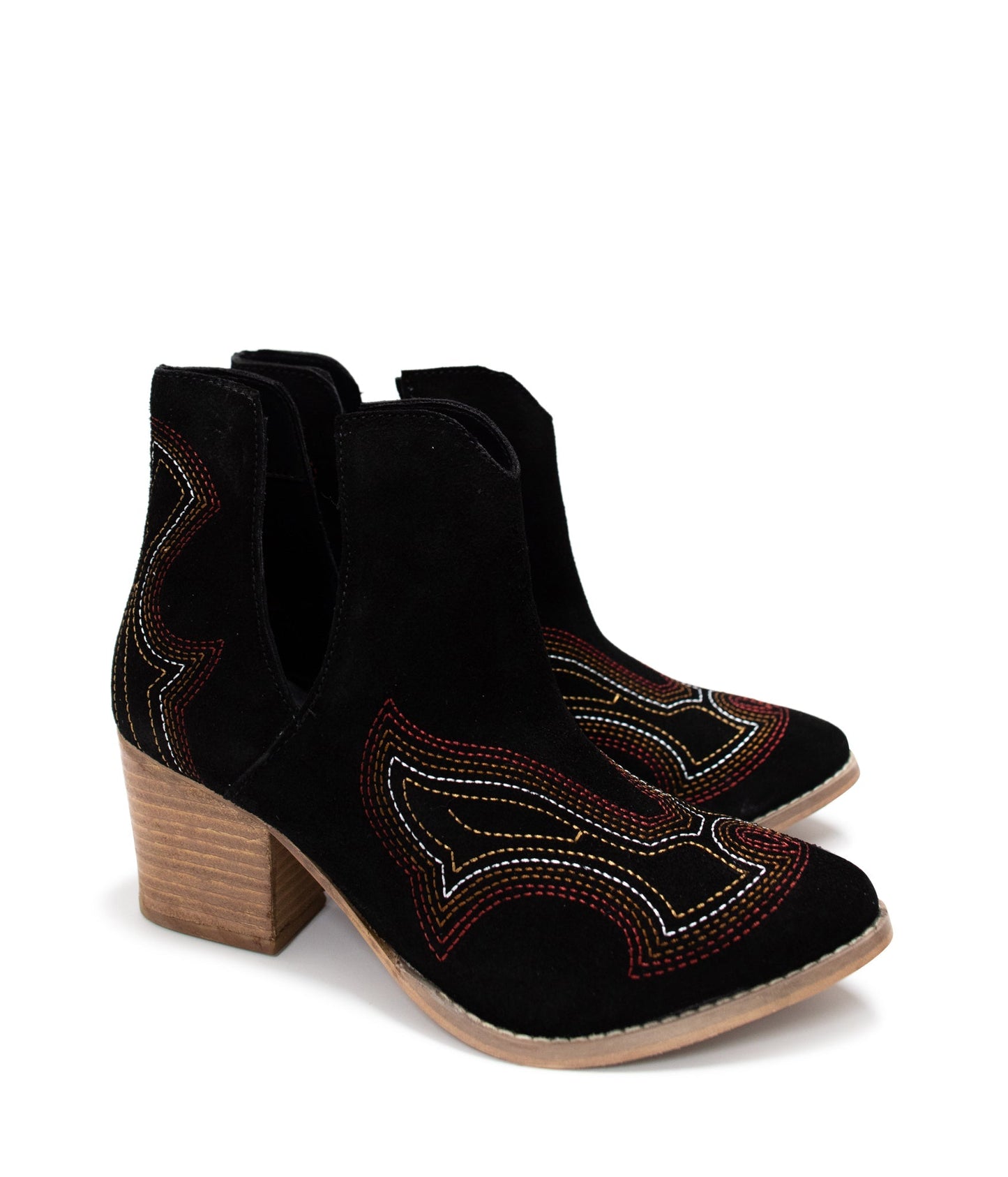 Naughty Monkey Journee Ankle Boots in Black