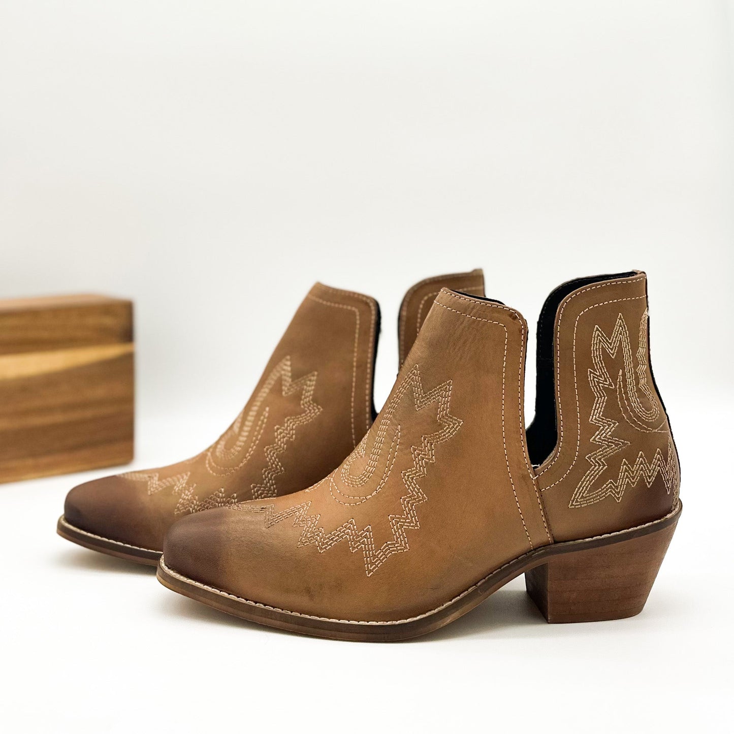 Naughty Monkey Kickin' Booties in Tan