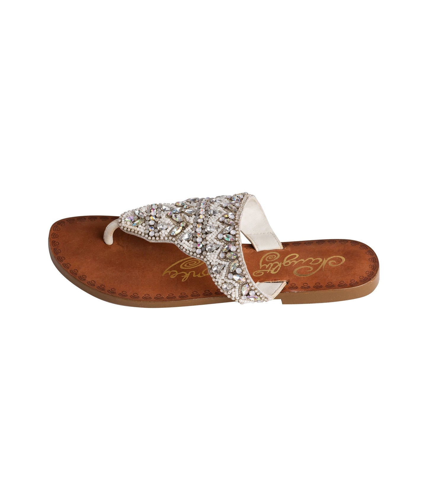 Naughty Monkey Loving U Sandals in White