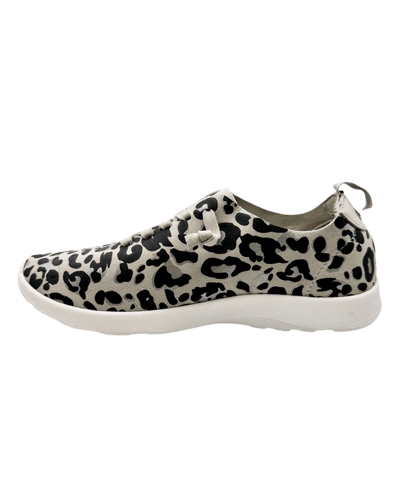 Mayo Sneaker in Light Grey Leopard