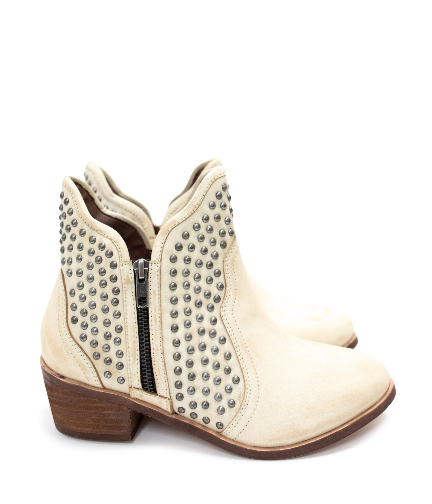 Naughty Monkey Nailed It Ankle Boot in White