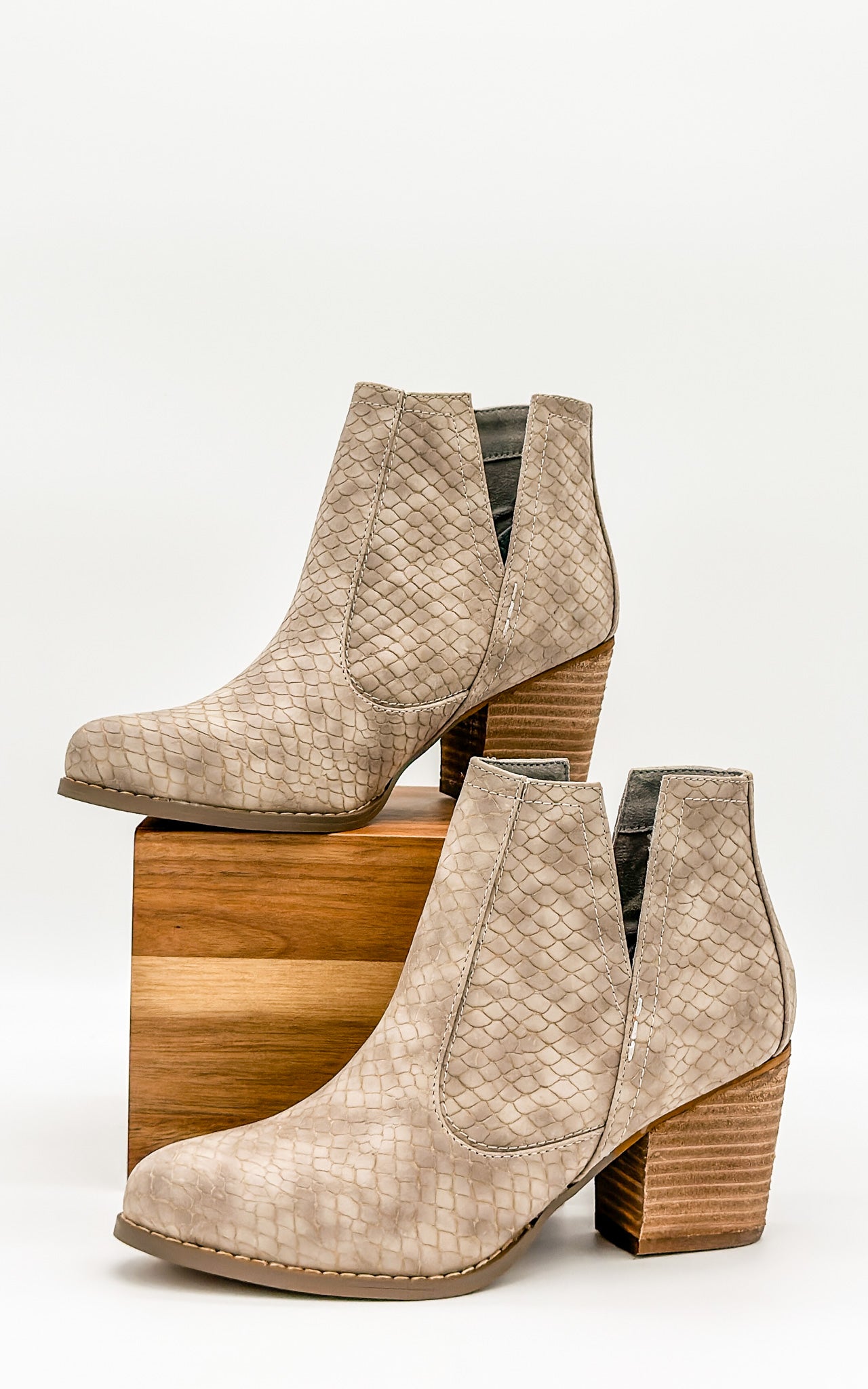 Not Rated Tarim Bootie in Taupe