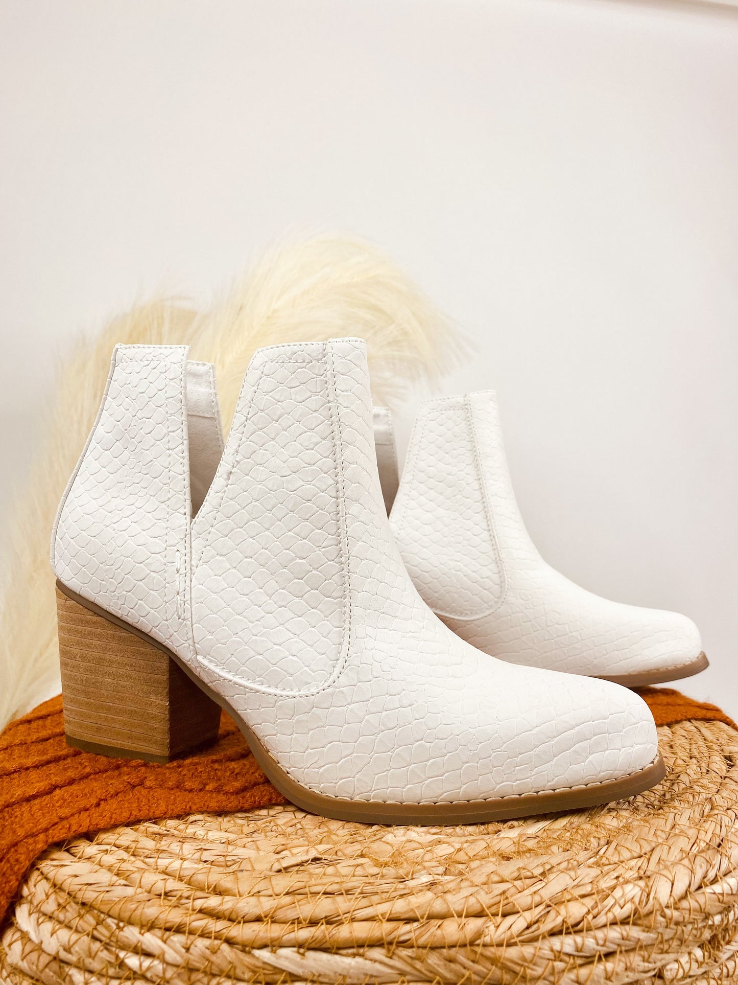 Not Rated Tarim Bootie in White