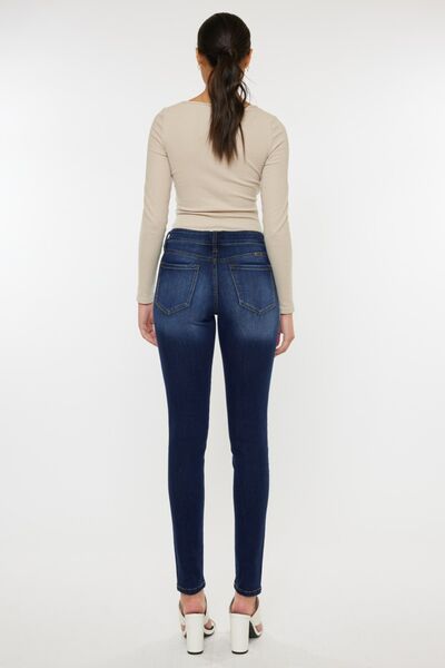 Kancan Mid Rise Gradient Skinny Jeans - G Marie's Boutique 