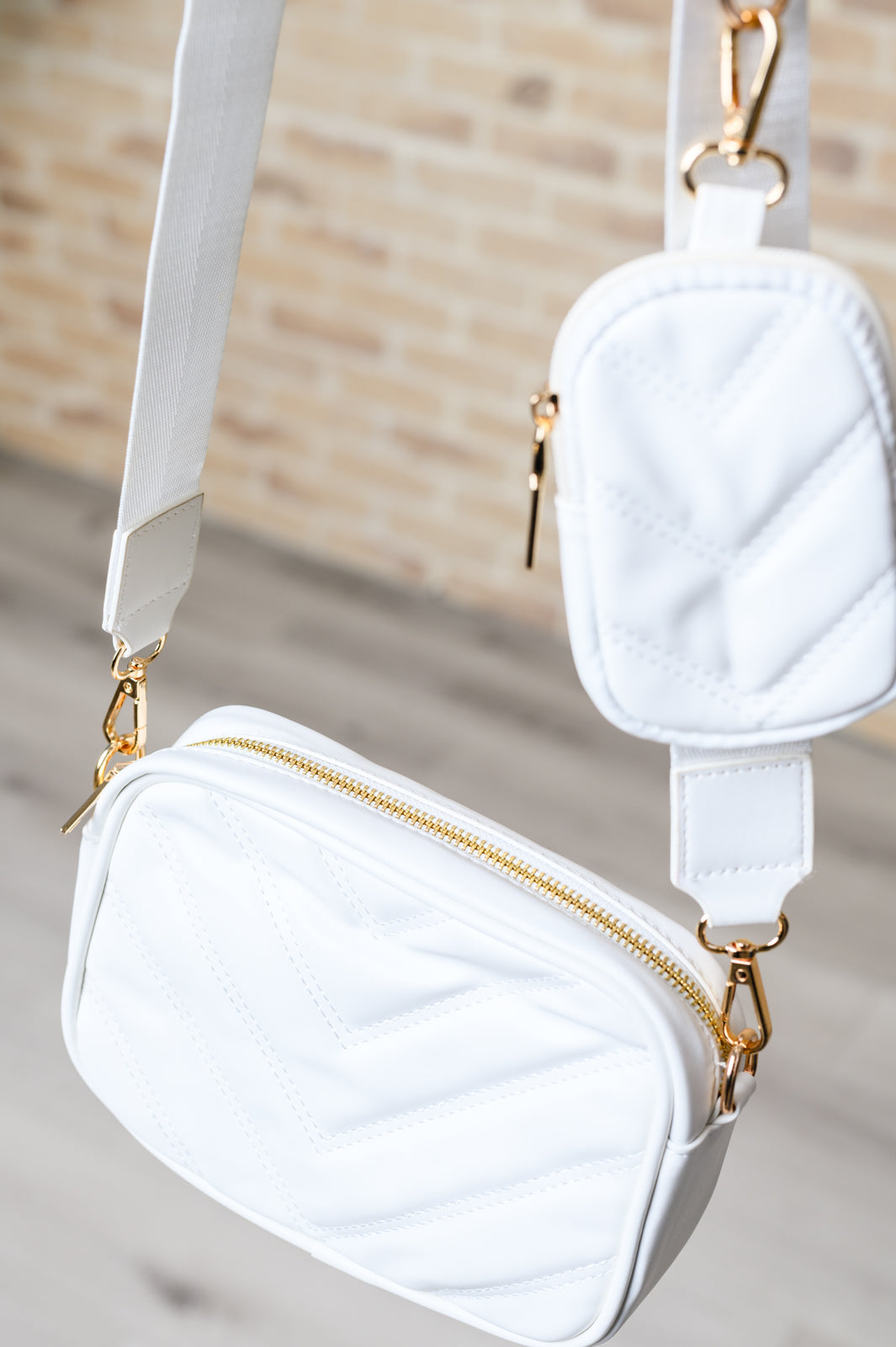 Under Your Spell Crossbody in White - G Marie's Boutique 