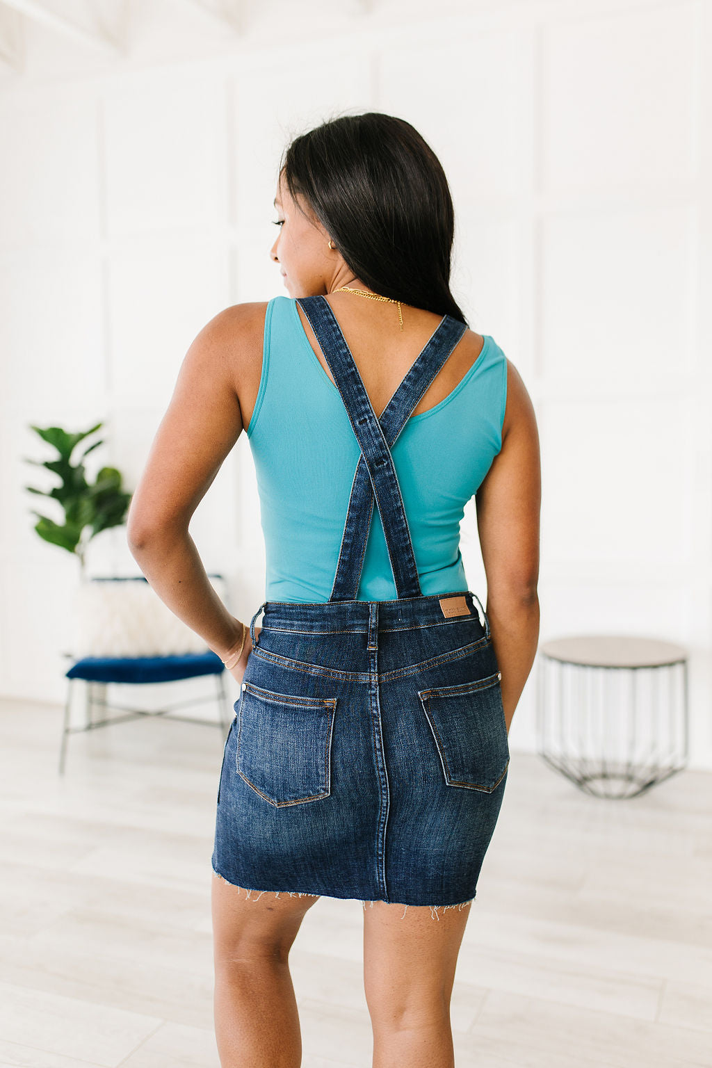 Judy Blue Agnes Denim Overall Dress - G Marie's Boutique 