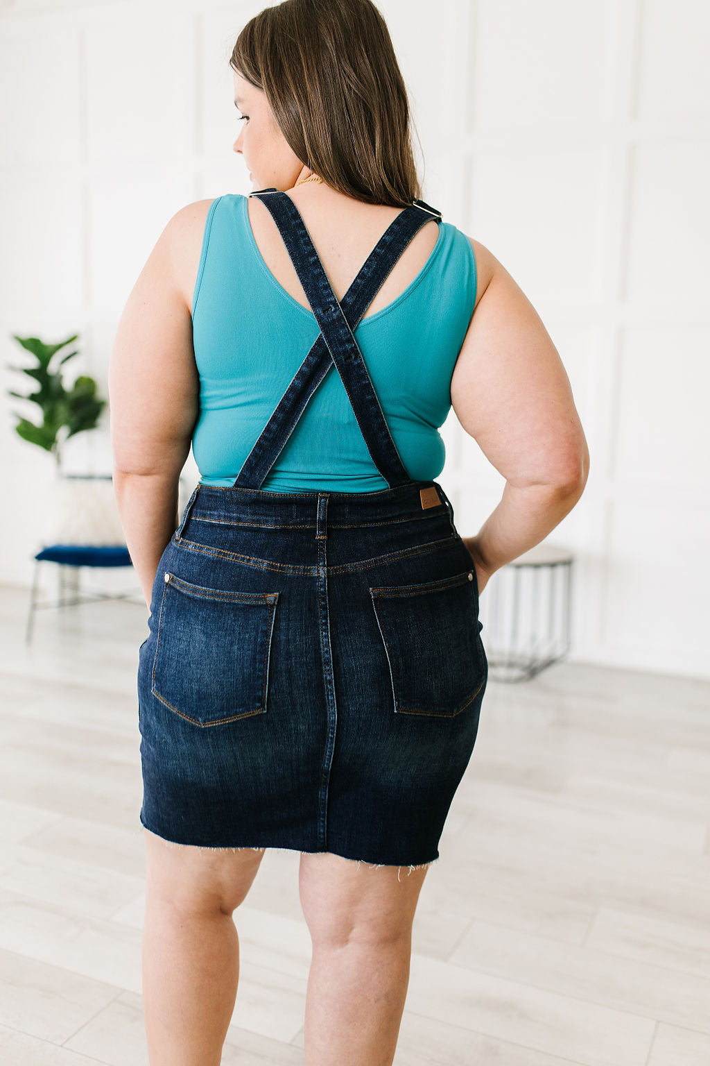 Judy Blue Agnes Denim Overall Dress - G Marie's Boutique 